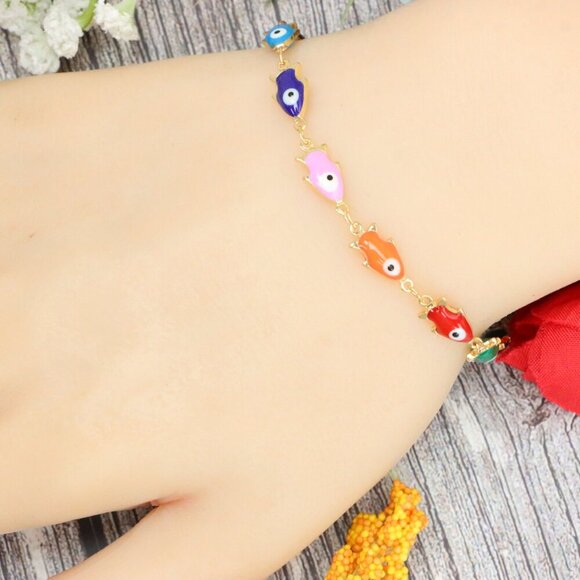 "Trendy Handmade Bracelet – A Stylish Gift for Women & Girls, MAR091902 - Picture 8 of 10